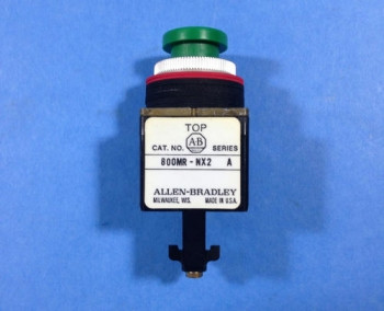 Allen Bradley 800MR-NX2 PUSH BUTTON GREEN CAP UNIT  - изображение 1