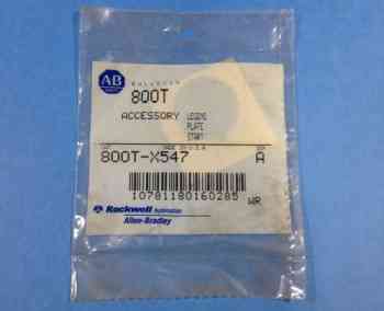 Allen Bradley 800T-X547 LEGEND PLATE START SERIES A ACCESSORY 