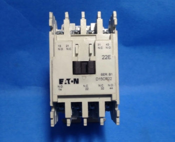 Eaton D15CR22 CONTACTOR 10AMP 110/120VAC MULTIPOLE RELAY  - изображение 1