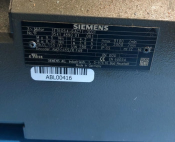 Siemens 1FT6064-6AC71-3EG1 SERVO MOTOR  - изображение 1