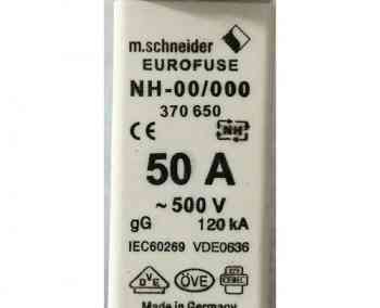 Schneider Electric NH-00/000 FUSE 50A 