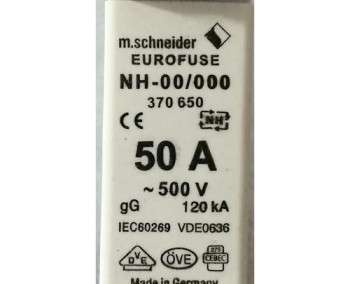 Schneider Electric NH-00/000 FUSE 50A  - изображение 1