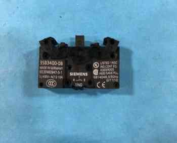 Siemens 3SB3400-0B CONTACT BLOCK SWITCH 