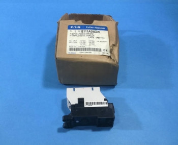 Eaton E111A09X3N CONTACTOR, NON-REVERSING OPEN 3P 9A 24VDC  - изображение 1