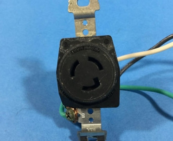 Eaton CWL515R RECEPTACLE SINGLE 15A 125V 2P3W H/L BK  - изображение 1