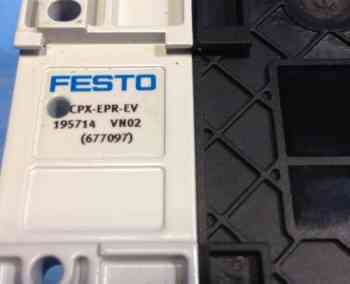 Festo CPX-EPL-EV END PLATE LEFT FOR MODULAR ELECT TERM 