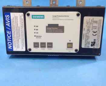 Siemens TPS3C0120X00 SURGE PROTECTION DEVICE 208Y/120V 200KA 