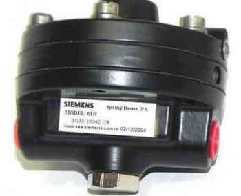 Siemens MOORE 61H PNEUMATIC VOLUME BOOSTER RELAY, 1:1 RATIO 