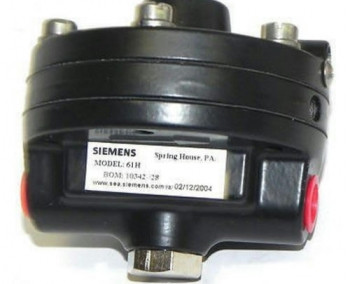 Siemens MOORE 61H PNEUMATIC VOLUME BOOSTER RELAY, 1:1 RATIO  - изображение 1