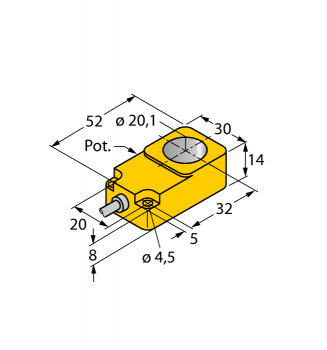 Turck BI20R-Q14-LU 