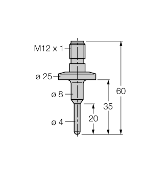 Turck TP-504A-TRI3/4-H1141-L035 