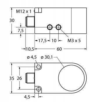 Turck BI30R-W30-DAP6X-H1141 
