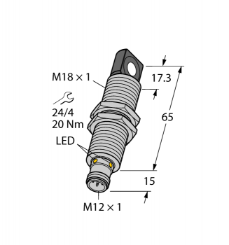 Turck RU100U-M18MS-LFX-H1151 