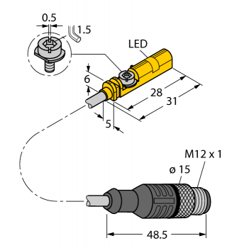 Turck BIM-UNT-AP6X-0.3-RS4/3GD 