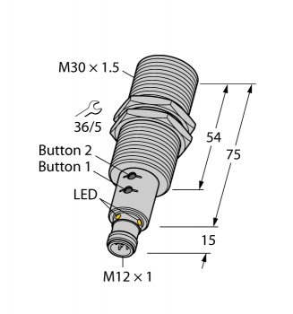 Turck RU300U-M30E-LIU2PN8X2T-H1151  - изображение 1