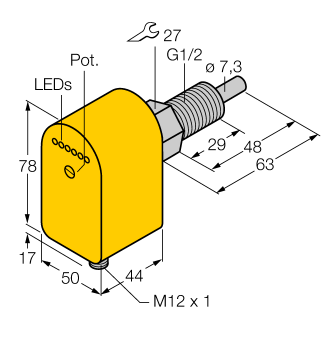 Turck FCS-GL1/2A4P-LIX-H1141 