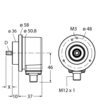 Turck RI-10S10C-2B360-H1181 
