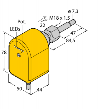 Turck FCST-A4P-VRX/115VAC 