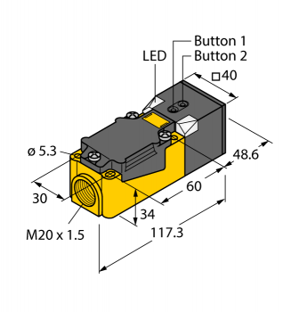 Turck RU200-CP40-LIU2P8X2T 