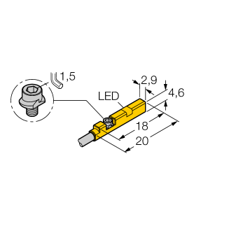 Turck BIM-UNR-AP6X7M 