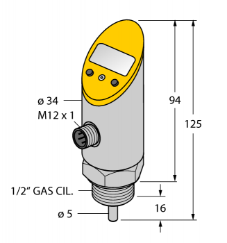 Turck TS-516-LI2UPN8X-H1141-L016 