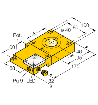 Turck NI40R-S32SR-VP44X 