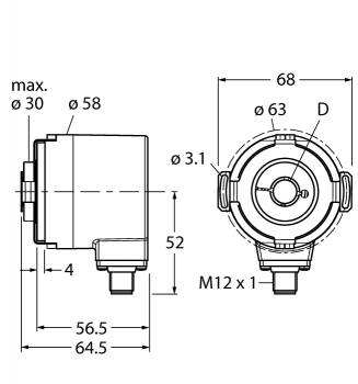 Turck RM-35H12E-3C25B-H1181 