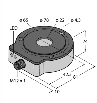 Turck RI360P0-EQR24M0-IOLX2-H1141 