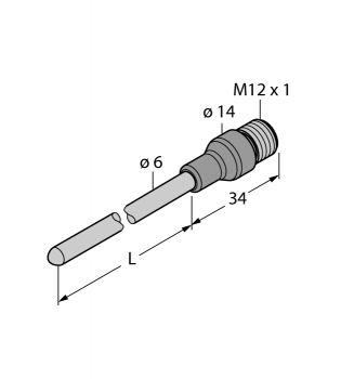 Turck TP-206A-CF-H1141-L050 