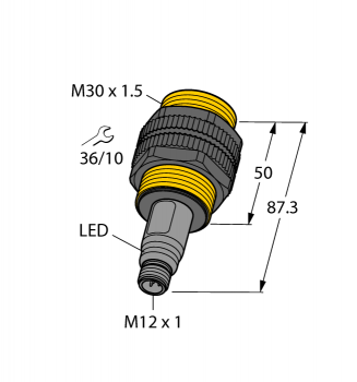 Turck BCT10-S30-UN6X2-H1151 