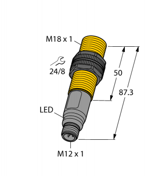 Turck BCT5-S18-UN6X2-H1151 