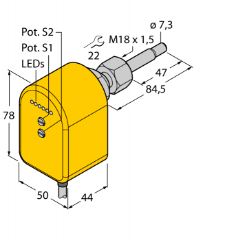 Turck FTCST-A4P-2ARX/115VAC 