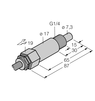 Turck FCS-G1/4A4-NAEX0/L065 