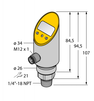 Turck PS025V-303-2UPN8X-H1141 