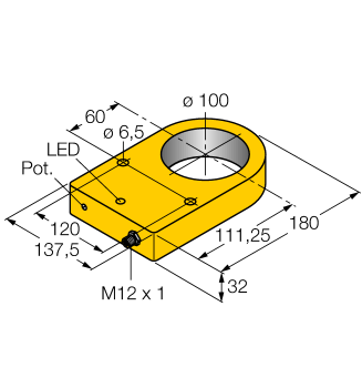 Turck NI100R-S32XL-VP44X-H1141 