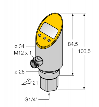 Turck PS001V-301-2UPN8X-H1141 