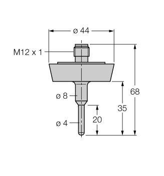 Turck TP-504A-DN25K-H1141-L035 