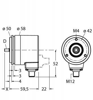 Turck RM-28S6S-3C25B-H1181 