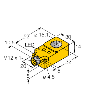 Turck BI15R-Q14-AP6X2-H1141 
