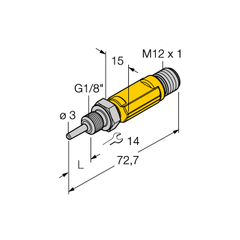 Turck TTM-103A-G1/8-LIUPN-H1140-L024 