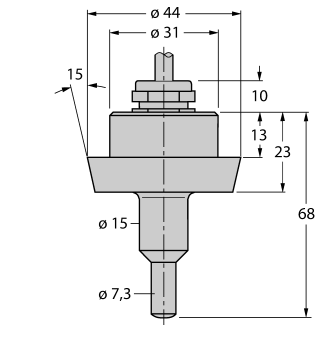 Turck FCS-DN25A4-NA/D100 