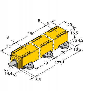 Turck LI150P1-Q17LM1-LIU5X2 