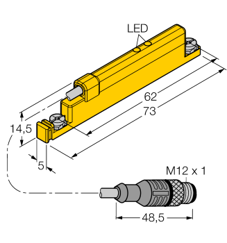 Turck WIM45-UNTL-LIU5X2-0.3-RS4  - изображение 1