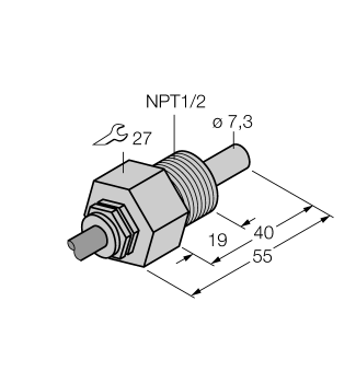 Turck FCS-N1/2A4-NA/D100 