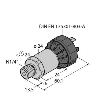 Turck PT25R-1003-IX-DA91 
