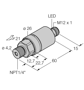 Turck PC001R-203-2UPN8X-H1141 