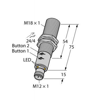 Turck RU130U-M18E-2UP8X2T-H1151 
