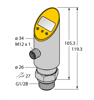 Turck PS010V-609-LI2UPN8X-H1141 