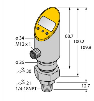 Turck PS003V-503-LI2UPN8X-H1141 