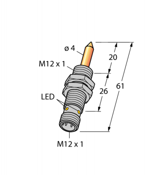 Turck NIMFE-EM12/4.0L61-UP6X-H1141/S1182 